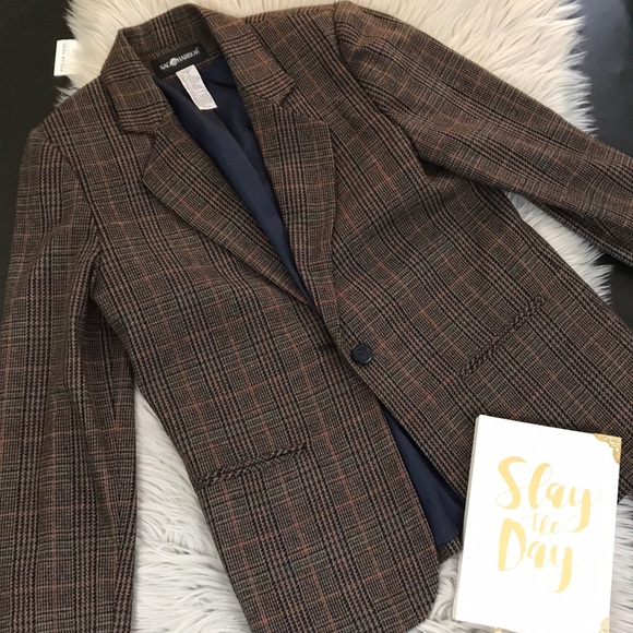 Sag Harbor Jackets & Blazers - NWT Sag Harbor Brown Blazer